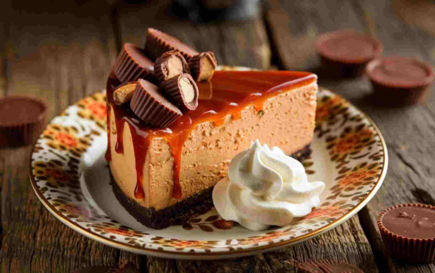 Reese's Caramel Cheesecake