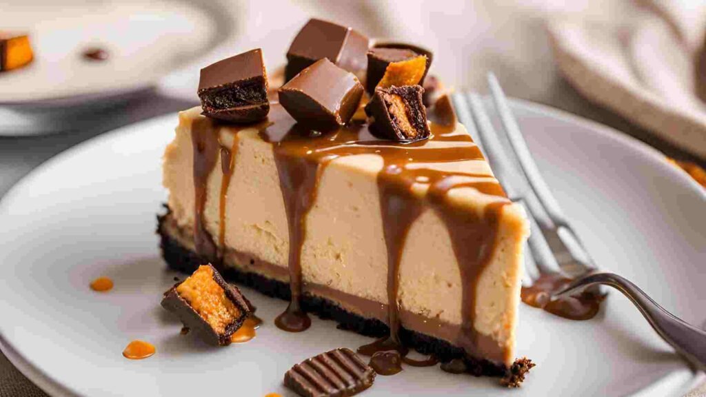 Reese's Caramel Cheesecake