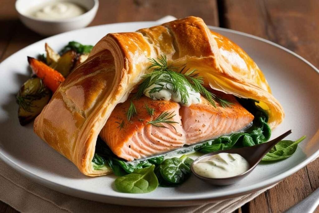 Salmon Wellington