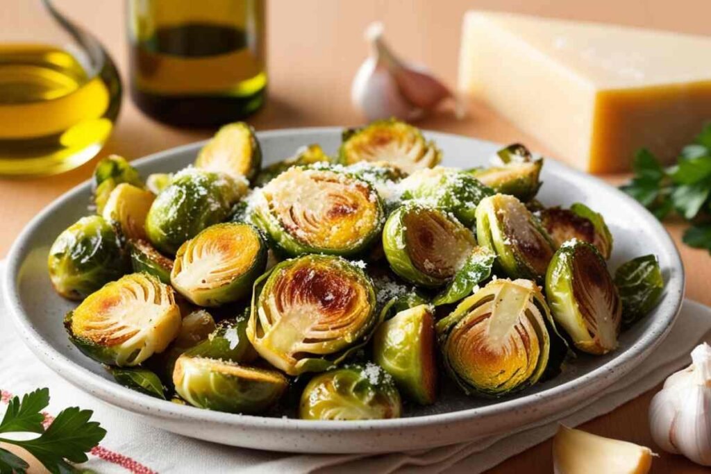 Smashed Brussels Sprouts