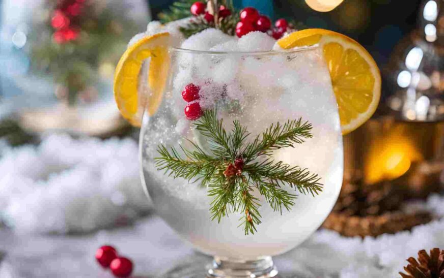 Snow Globe Cocktail