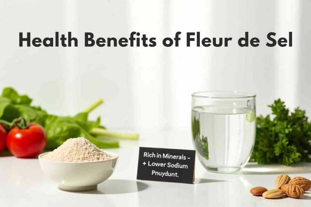 Fleur de Sel flakes sprinkled over a gourmet meal - elevate your dishes with this special ingredient.