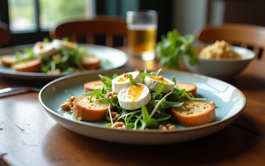 goats cheese salad recipe