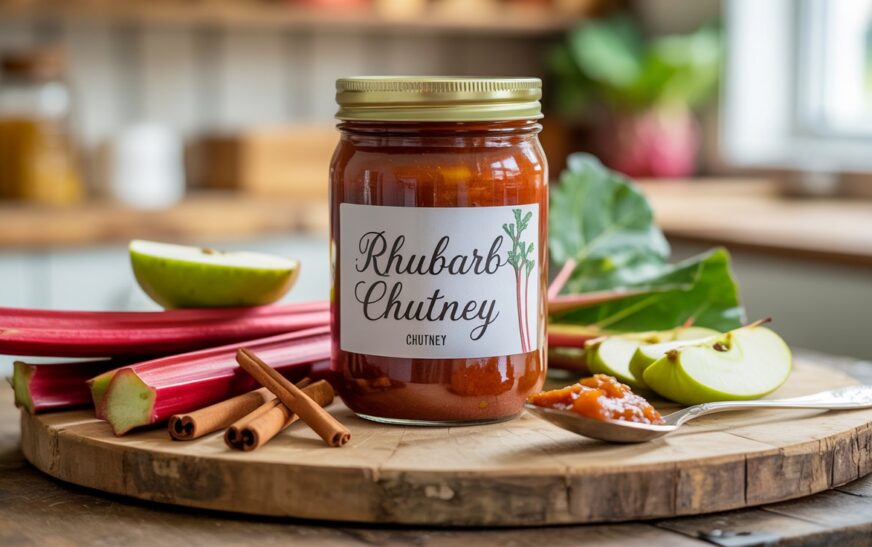 Rhubarb Chutney Recipe